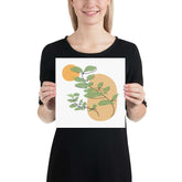 Abstract Botanical Line Art Minimal Botanical Art Boho Home Decor Matte Print Poster, Posters, $ 33.00, A Moment Of Now™